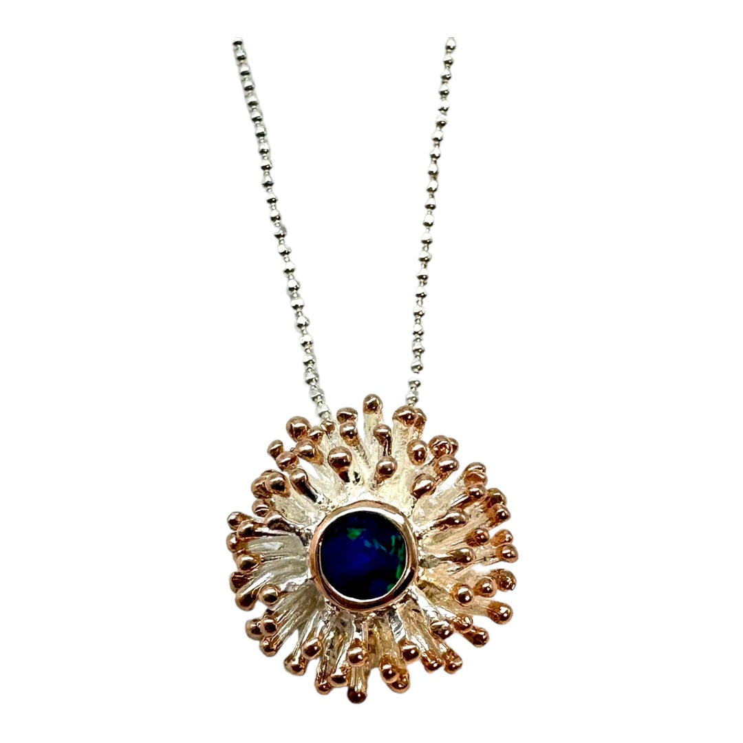 Pendant - Anemone, Australian Opal