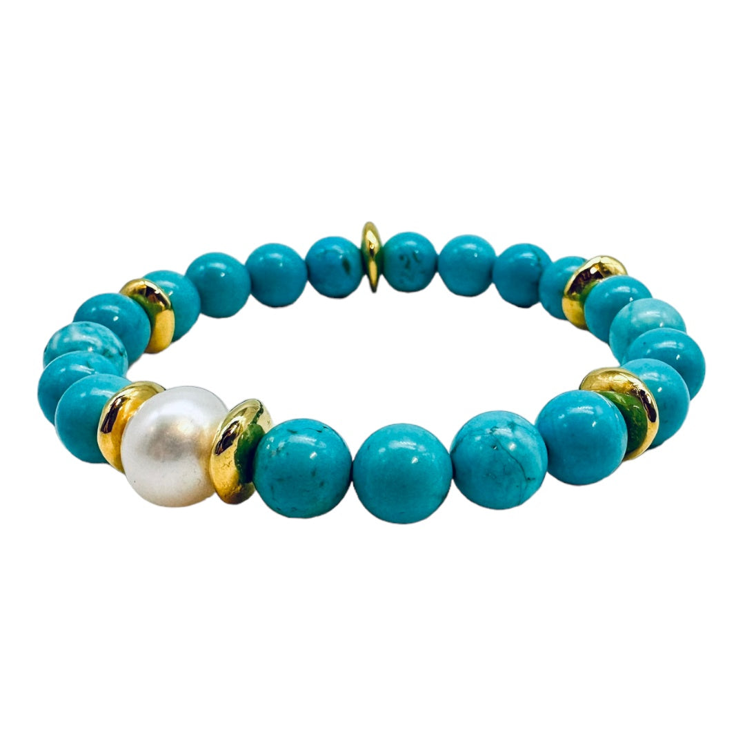 Bracelet - Beaded Turquoise