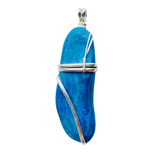 Pendant, Shuttakite Chrysocolla