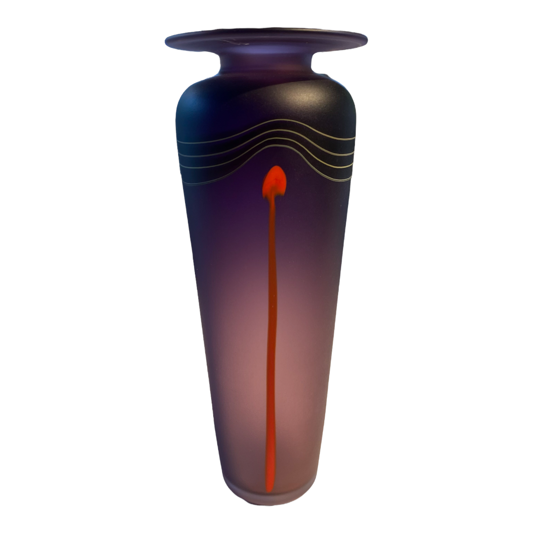 Vase, Small Tall, Purple