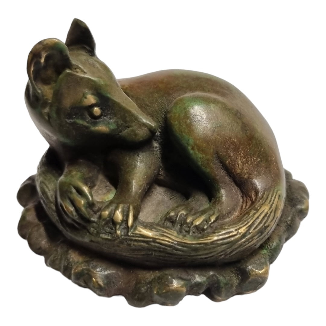 Quoll with Grass Hopper - Exhibition Nov 2023