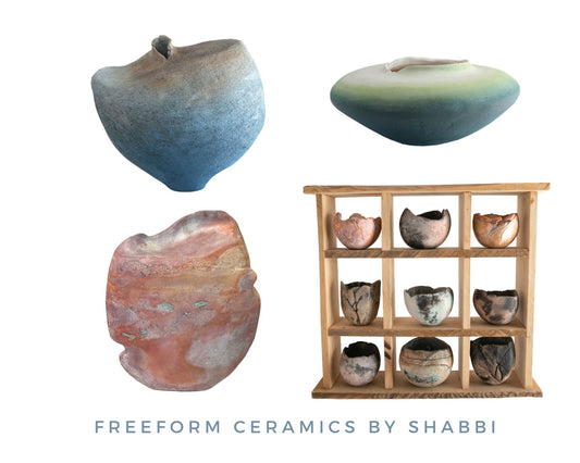 Unleashing Creativity: Exploring the Mesmerising World of Freeform Ceramics by Shabbi