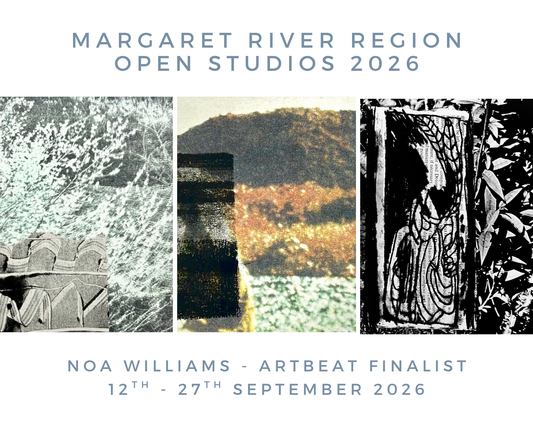 Noa Williams - 'artbeat' Finalist at Yallingup Galleries | Open Studios 2026