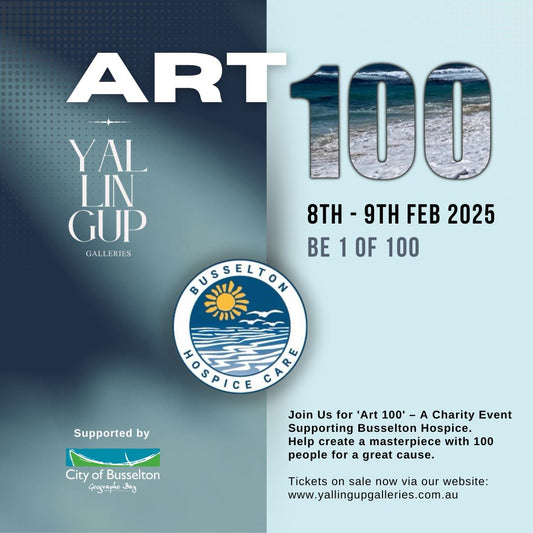 ART 100 Community Initiative: Local Businesses Unite to Support Busselton Hospice