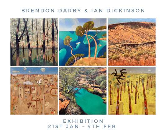 Press Release: Brendon Darby & Ian Dickinson 'Duet Two' Exhibition