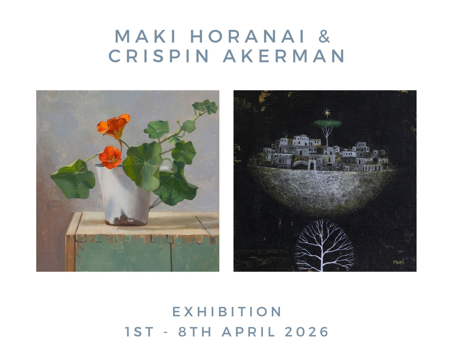 Maki Horanai & Crispin Akerman