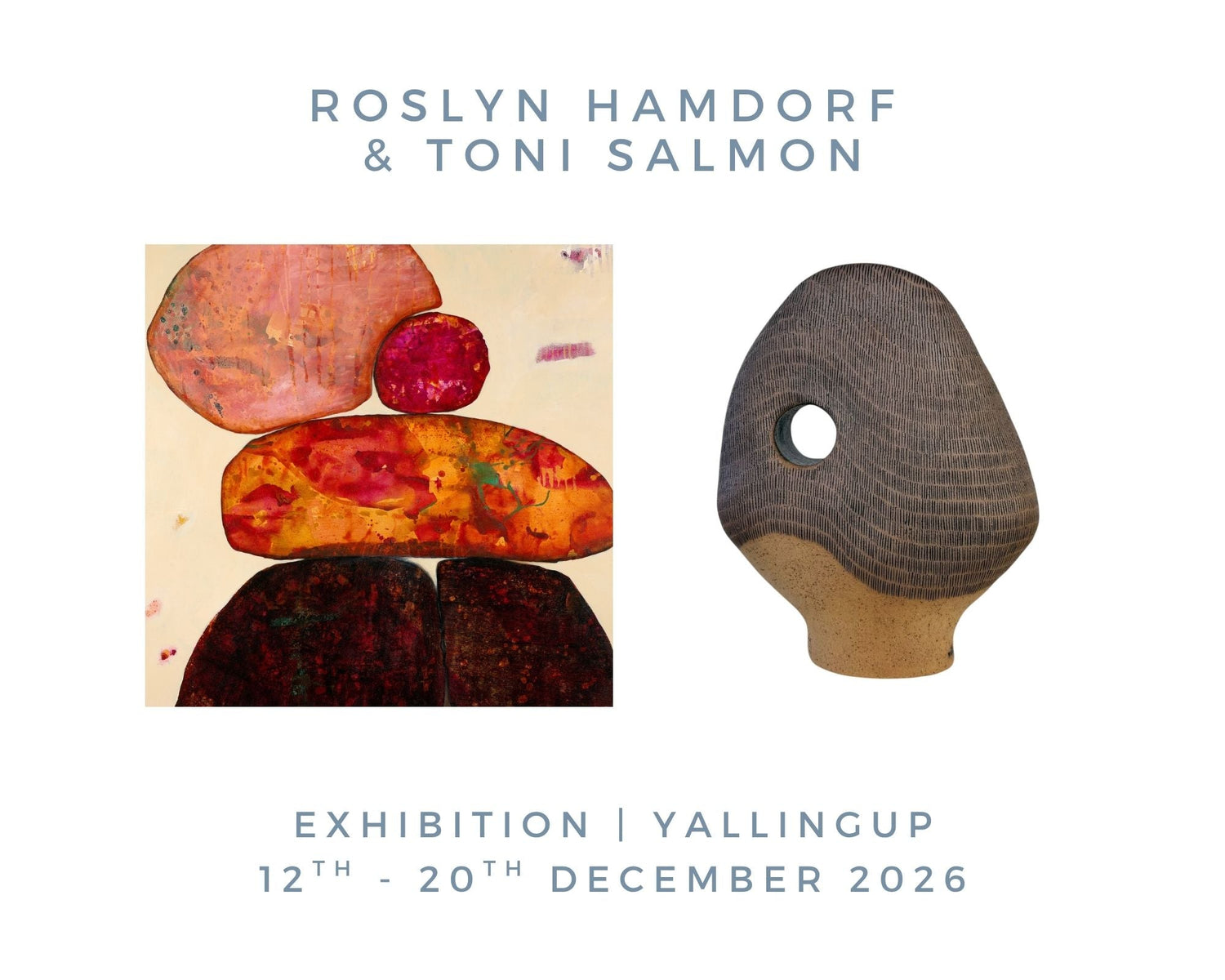 Roslyn Hamdorf and Toni Salmon Exhibition