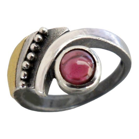 Ring - Garnet Embrace