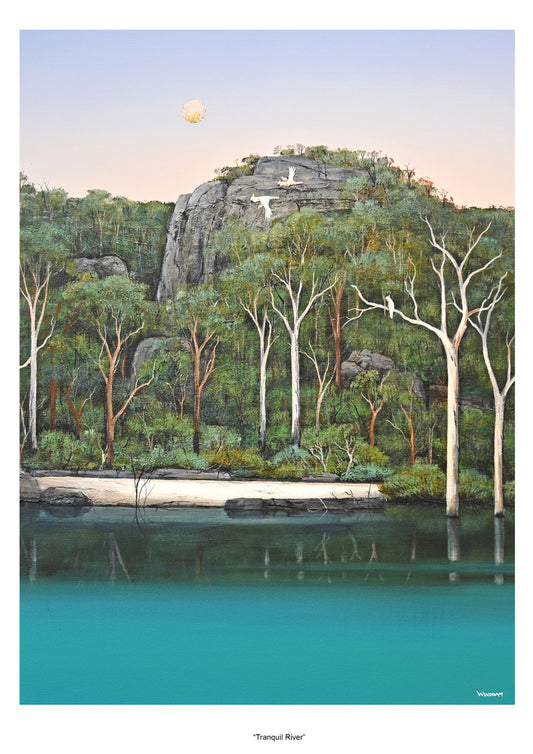 Tranquil River - Print