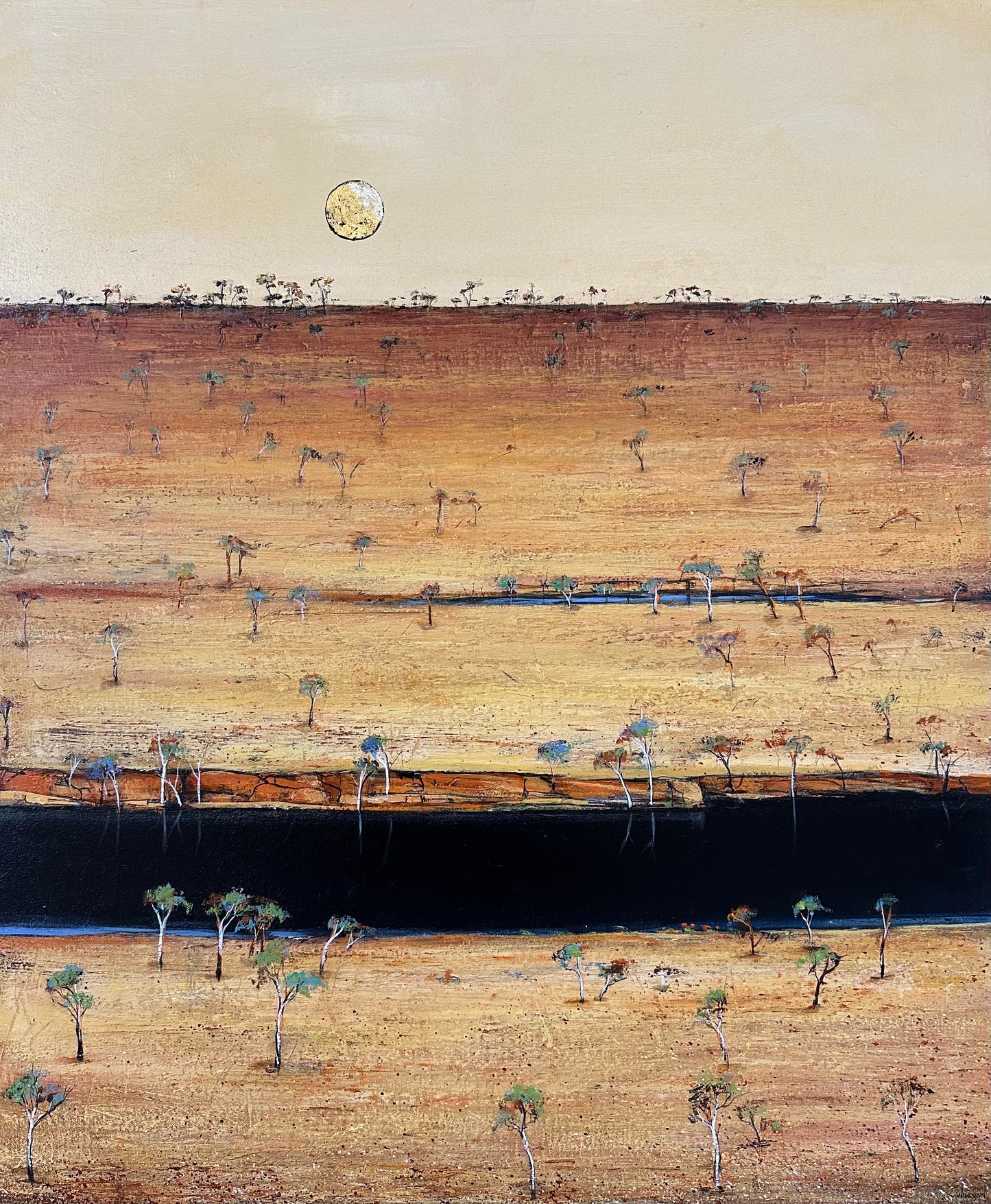 Waterhole at Dusk (Series 2)