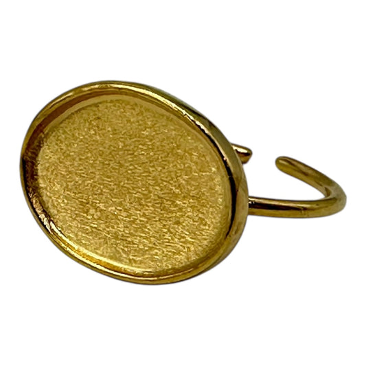 Ring - Echoes of the Sea, Yellow Gold Finish
