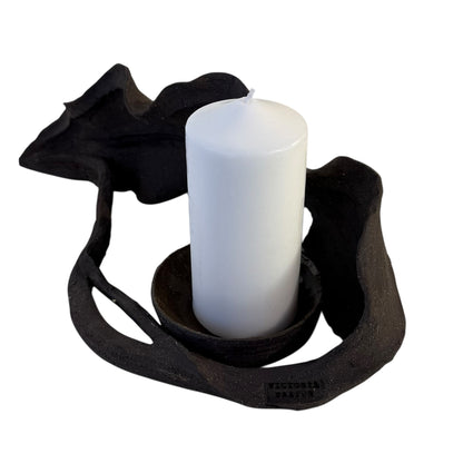 Medium Leaf Candle / Incense Holder (Truffle) - Contemporary Women 2026