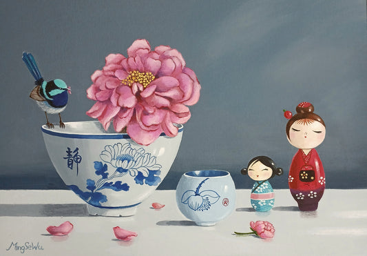 Two Dolls and Wren