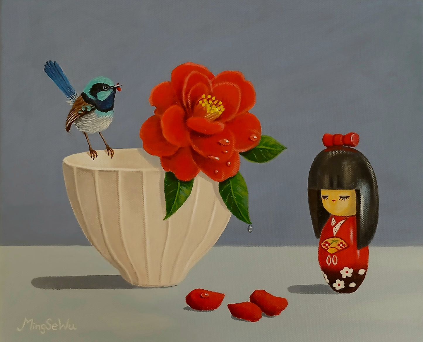 Camellia and Doll