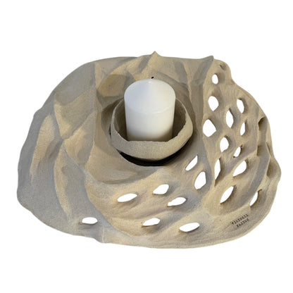 Large Erosion Form Candle / Incense Holder - Contemporary Women 2026