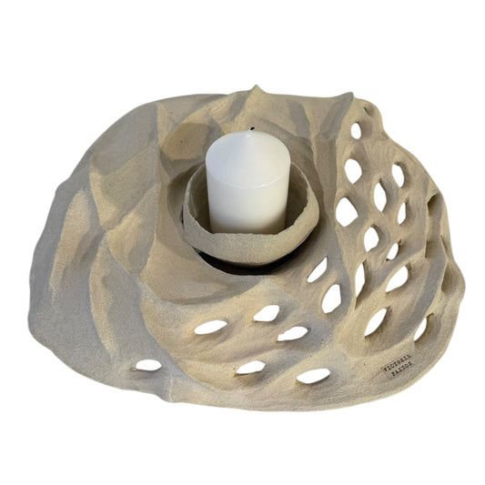 Large Erosion Form Candle / Incense Holder - Contemporary Women 2026