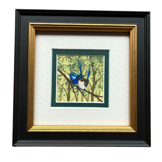 Splendid Fairy Wren Duo - Forest Green 2026
