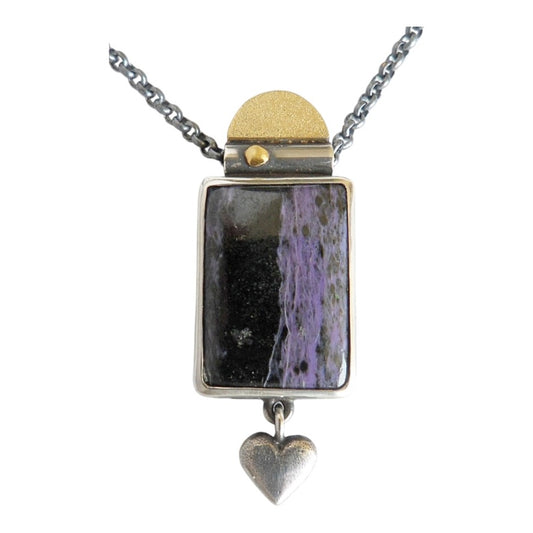 Pendant - 'Unchain My Heart' Charoite