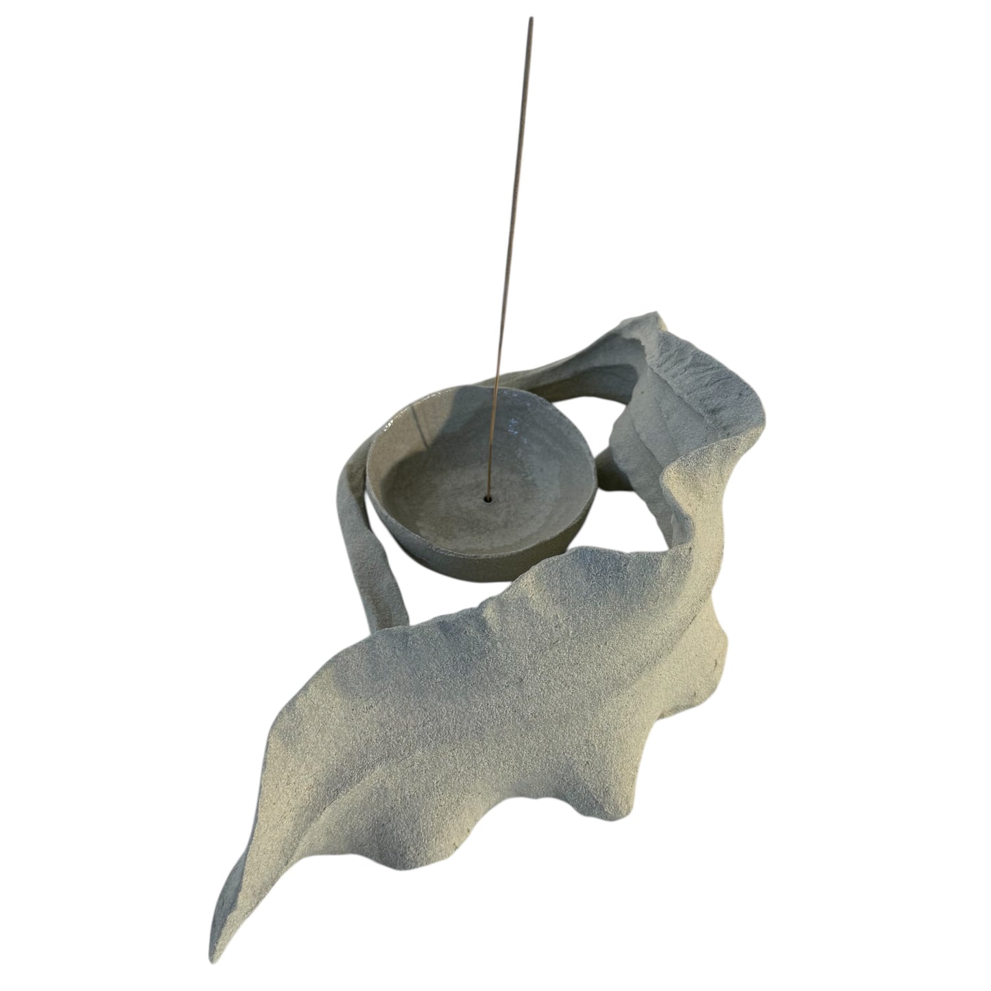 Medium Leaf Candle / Incense Holder (Sandy) - Contemporary Women 2026