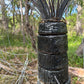 Grass Tree, Black Ceramic & Wire - extra small