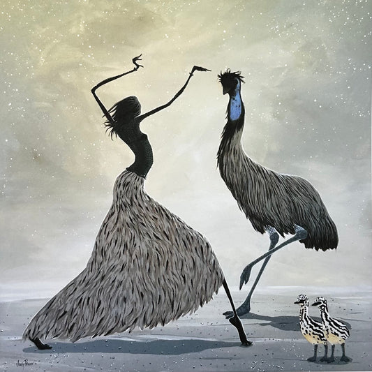 Emu Dancer - Print