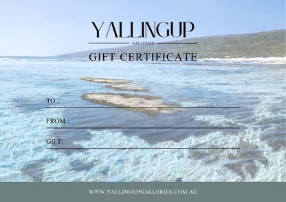 Gift Voucher - Yallingup Galleries