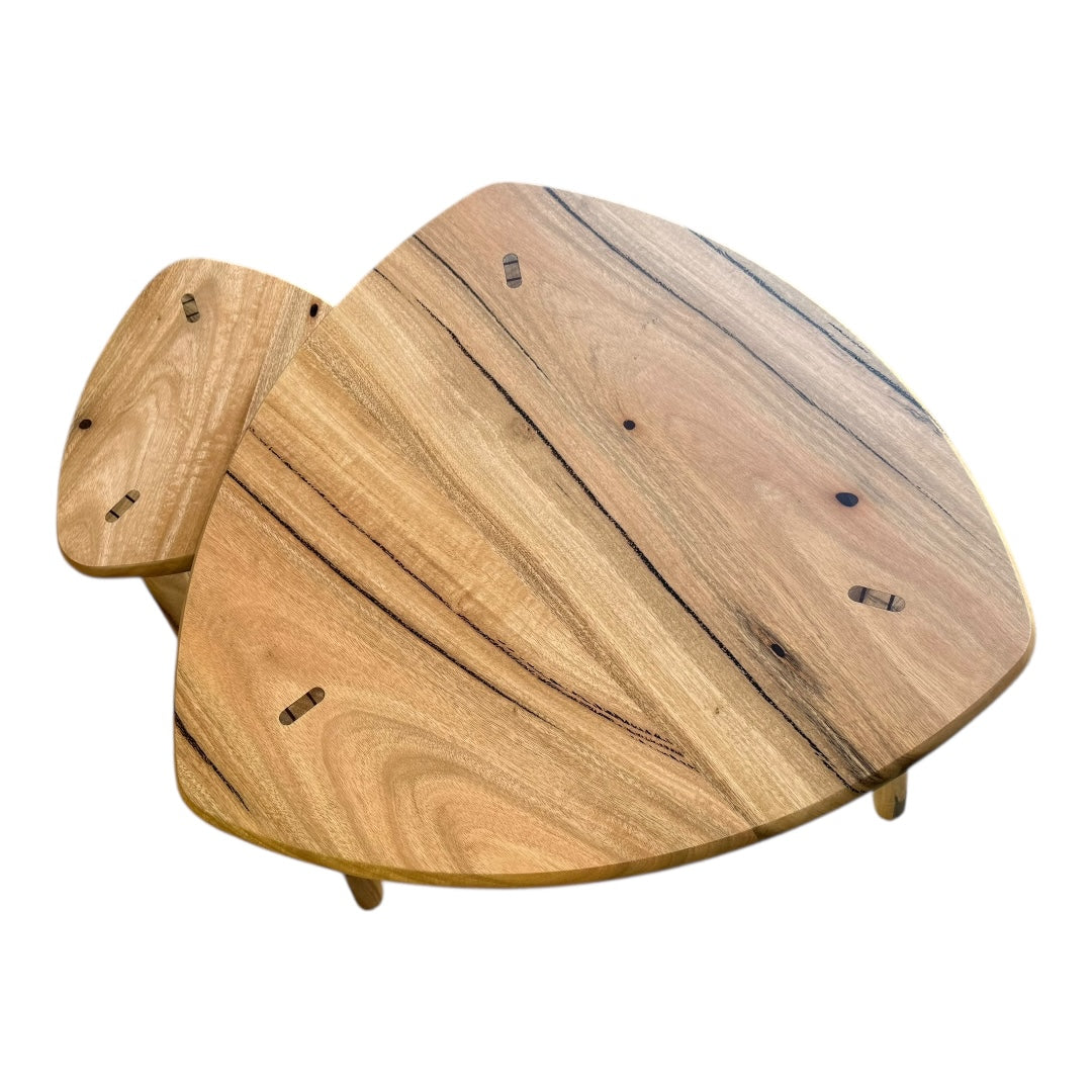 Clover Two Tier Coffee Table in Marri