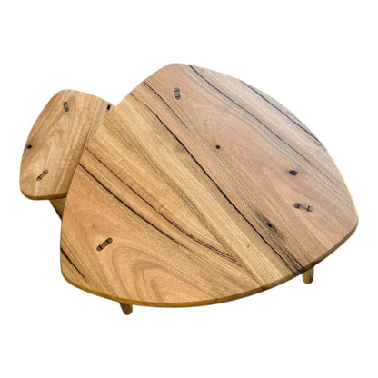 Clover Two Tier Coffee Table in Marri