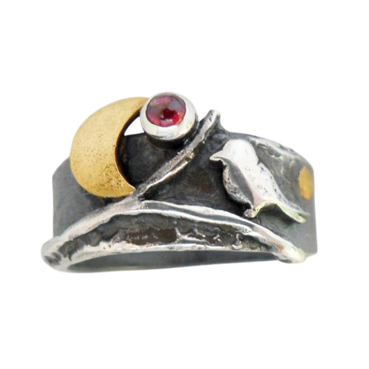 Ring - Magpie Garnet 2026