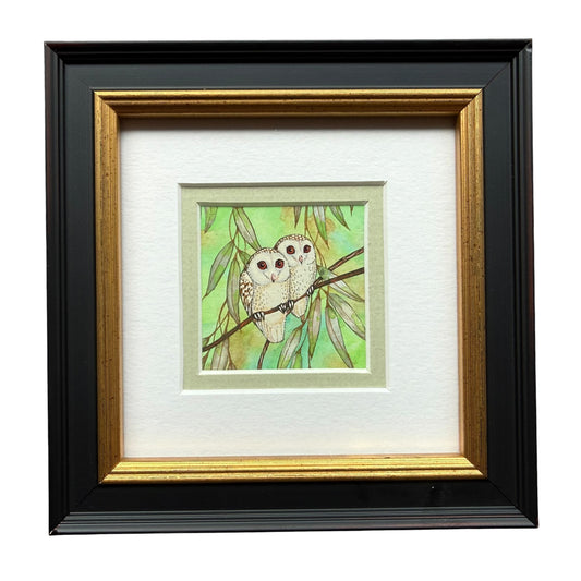Barn Owl Duo - Soft Green 2026