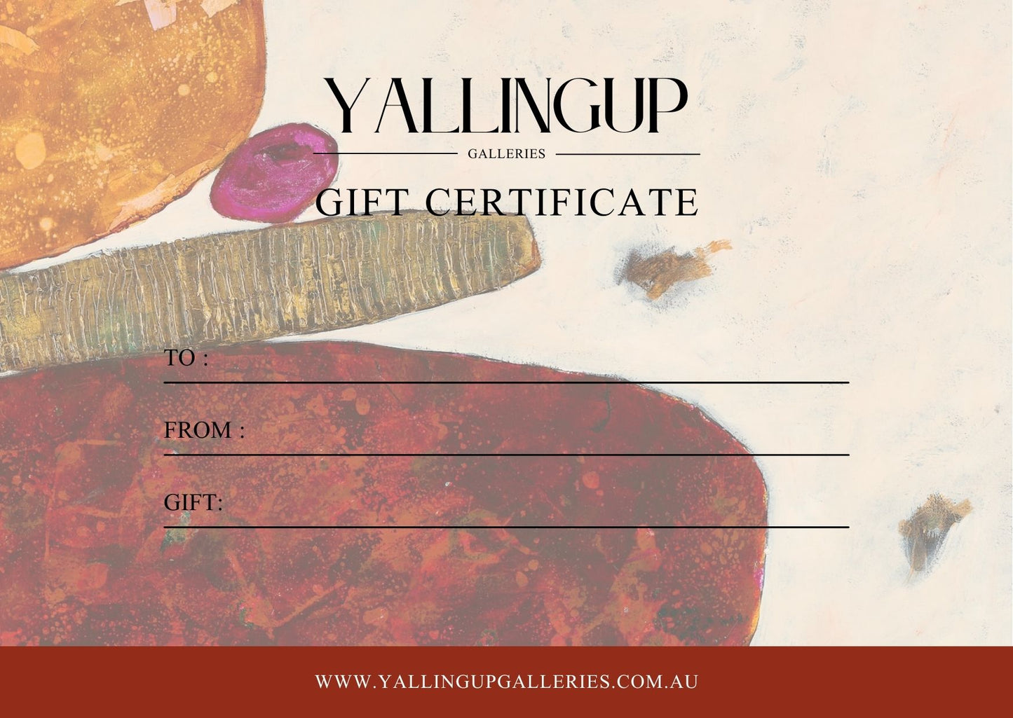 Gift Voucher - Yallingup Galleries