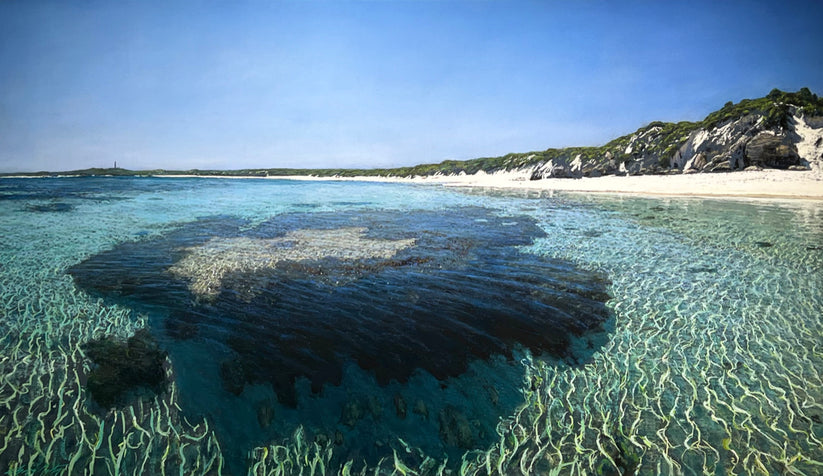 Looking Across Salmon Bay Reef – Yallingup Galleries