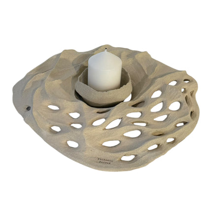 Large Erosion Form Candle / Incense Holder - Contemporary Women 2026
