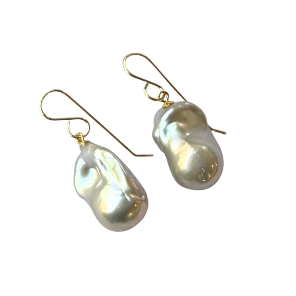Earrings - Baroque Pearls on 18ct Gold Filled Findings