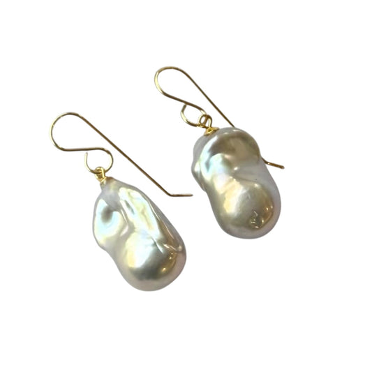 Earrings - Baroque Pearls on 18ct Gold Filled Findings