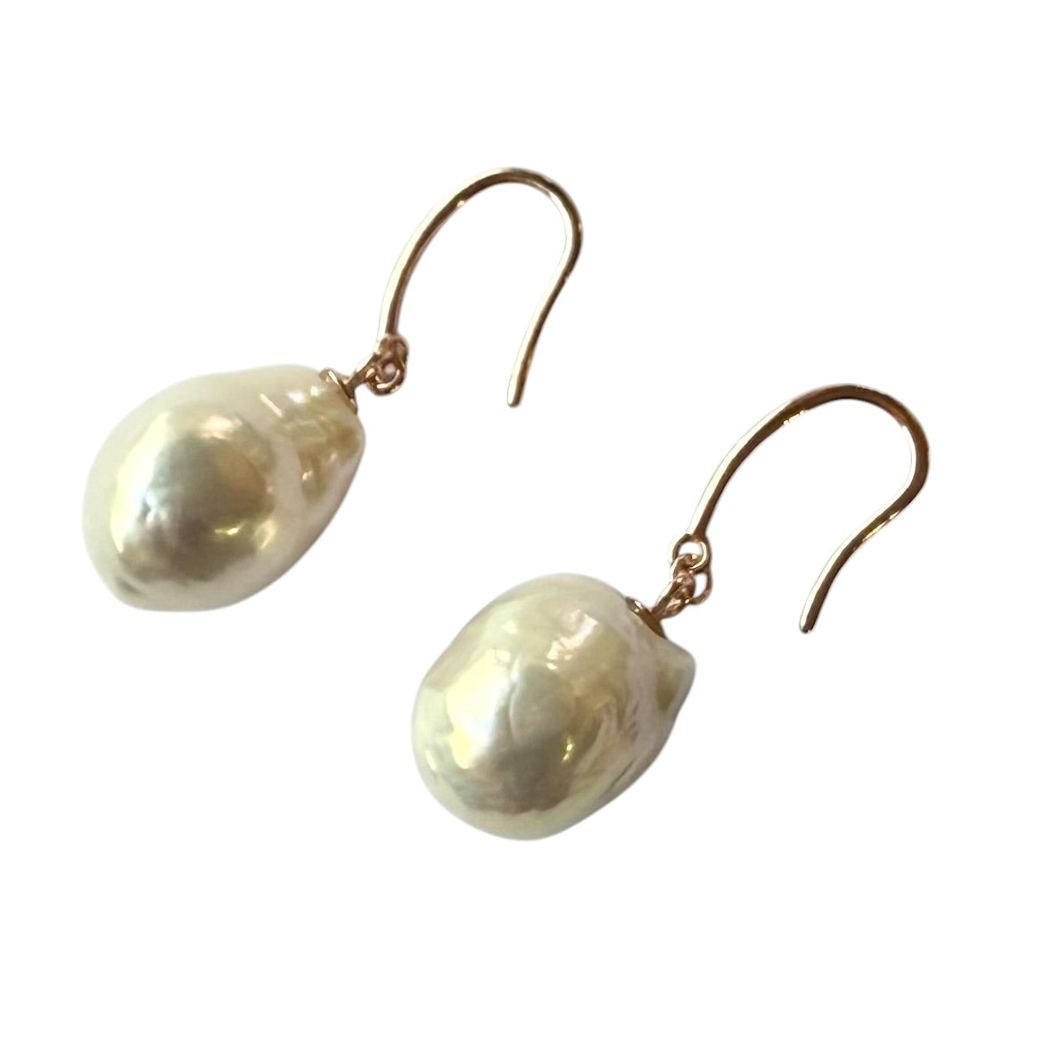 Earrings - Baroque Pearls on 18ct Gold Filled Findings II