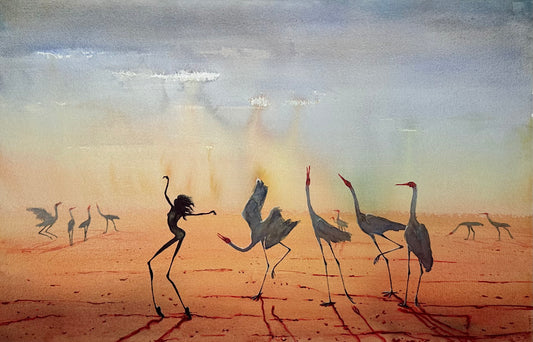 Dancers on the Plain - Print