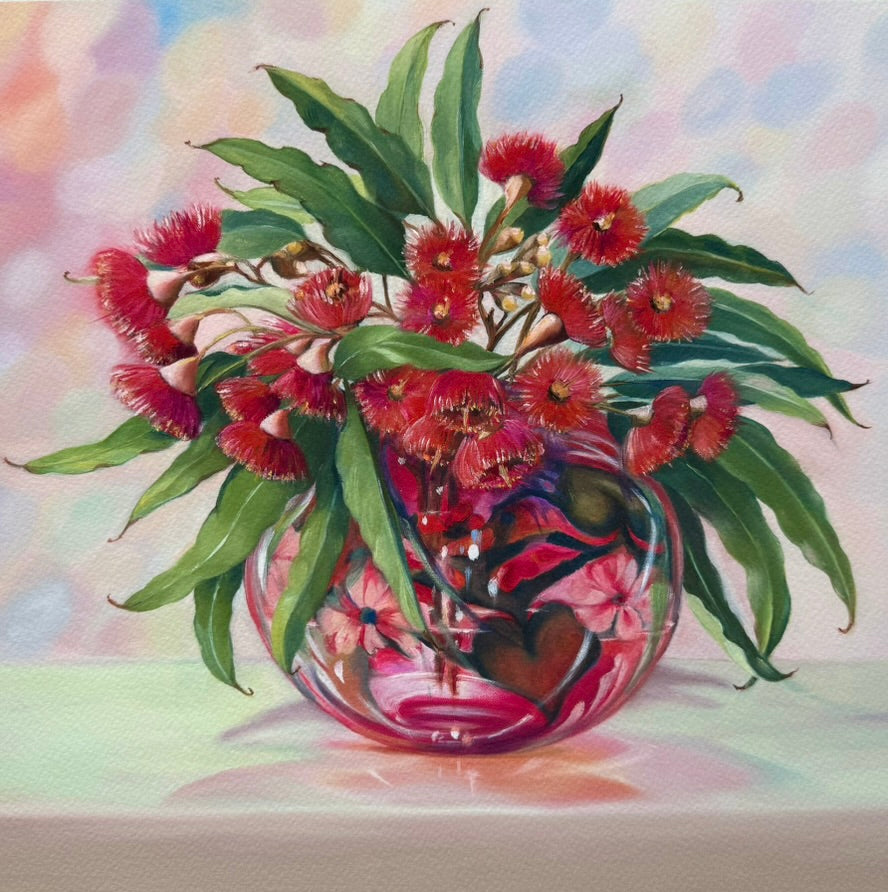 Red Vase, Large - Print