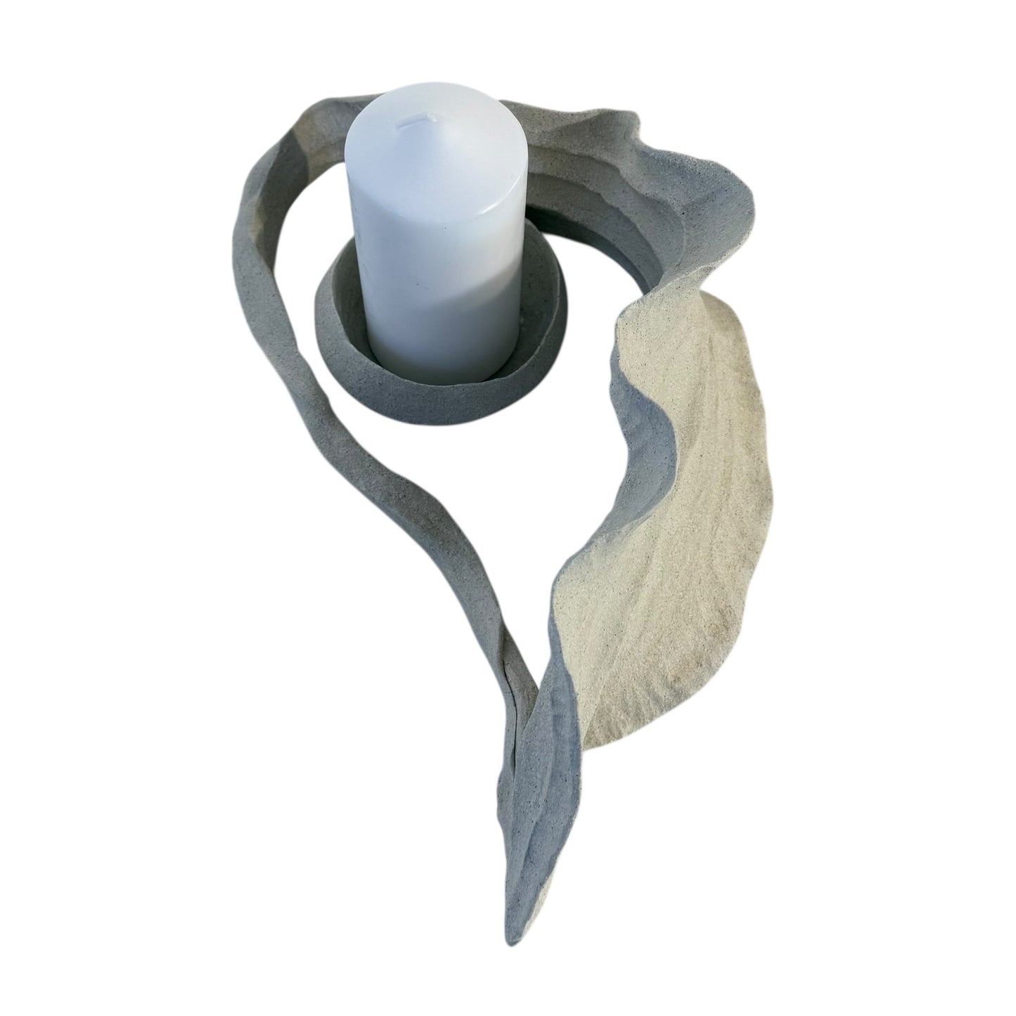 Medium Leaf Candle / Incense Holder (White) - Contemporary Women 2026