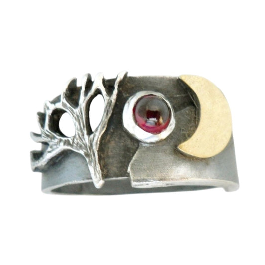 Ring - Garnet Tree