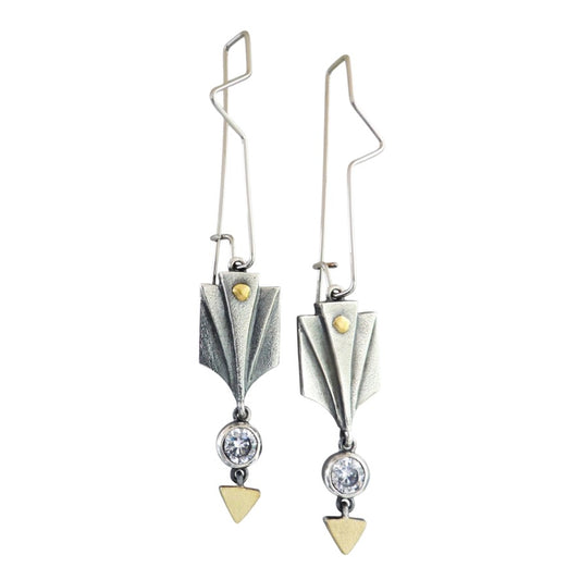 Earrings - Cubic Zirconia 'Spring'