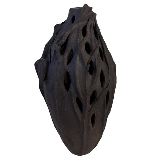 Breath of Stone VI - Black / Truffle (Large) Sculpture - Contemporary Women 2026