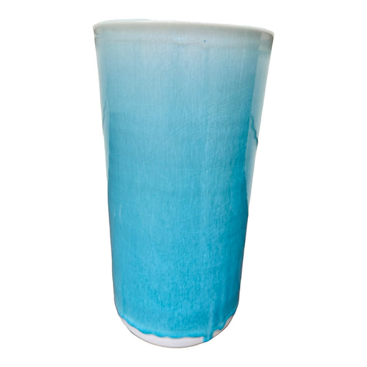 Tall Vase, Extra Large - Sky Blue Jade