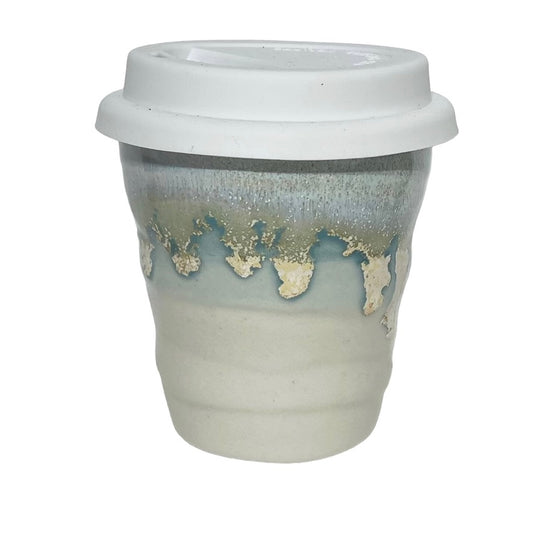 Travel Cup - Jazz L Cream and Teal