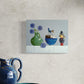 Two Bowls, Two Wrens and Doll