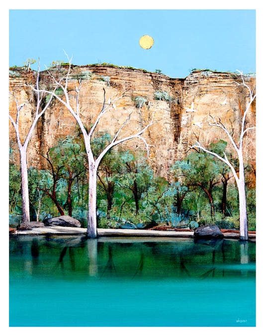 River Escarpment - Print