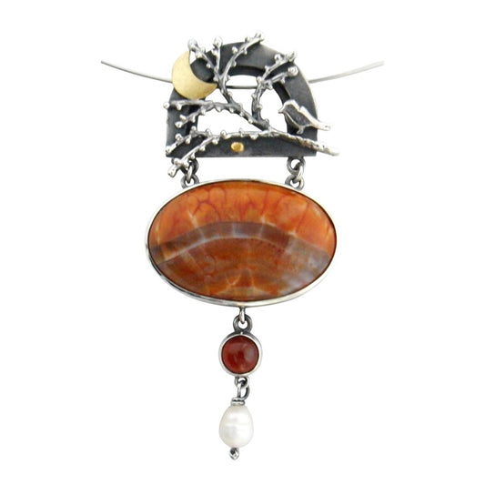 Pendant - Sweet Bird of Paradise 'Spring'