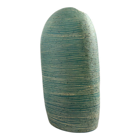 Tall Vessel ~ Contour Blue, Large