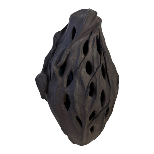 Breath of Stone VI - Black / Truffle (Large) Sculpture - Contemporary Women 2026