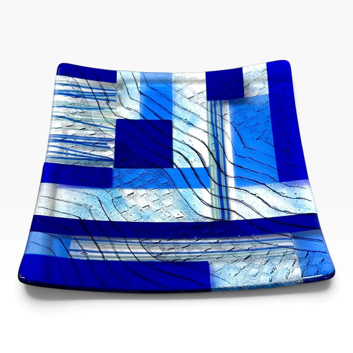 Square Platter - Blue